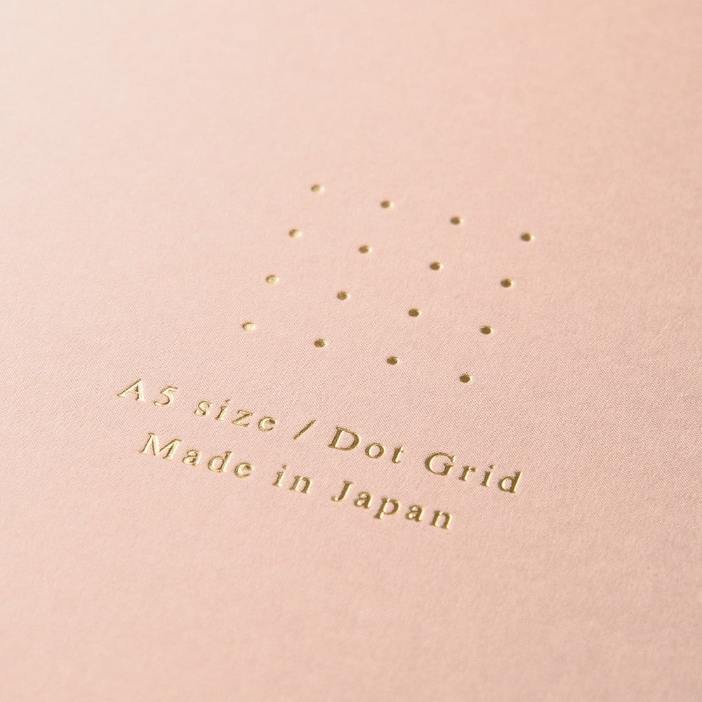 Notatnik na Spirali Midori Color A5 | Kropki