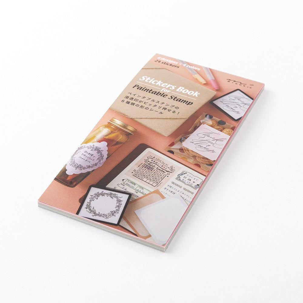 Naklejki do pieczątek Pre-inked Midori | Warm Colors