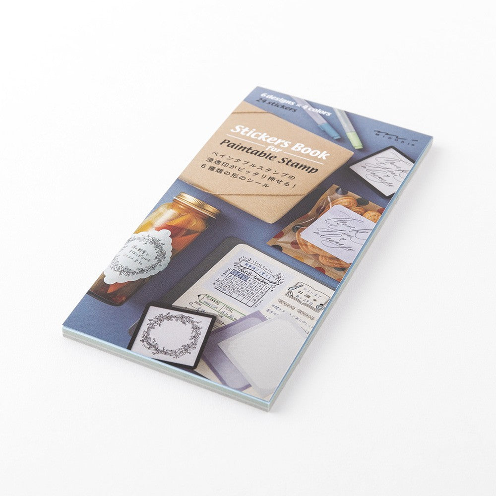 Naklejki do pieczątek Pre-inked Midori | Cold Colors