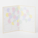 Kartka okolicznościowa Midori | Balony