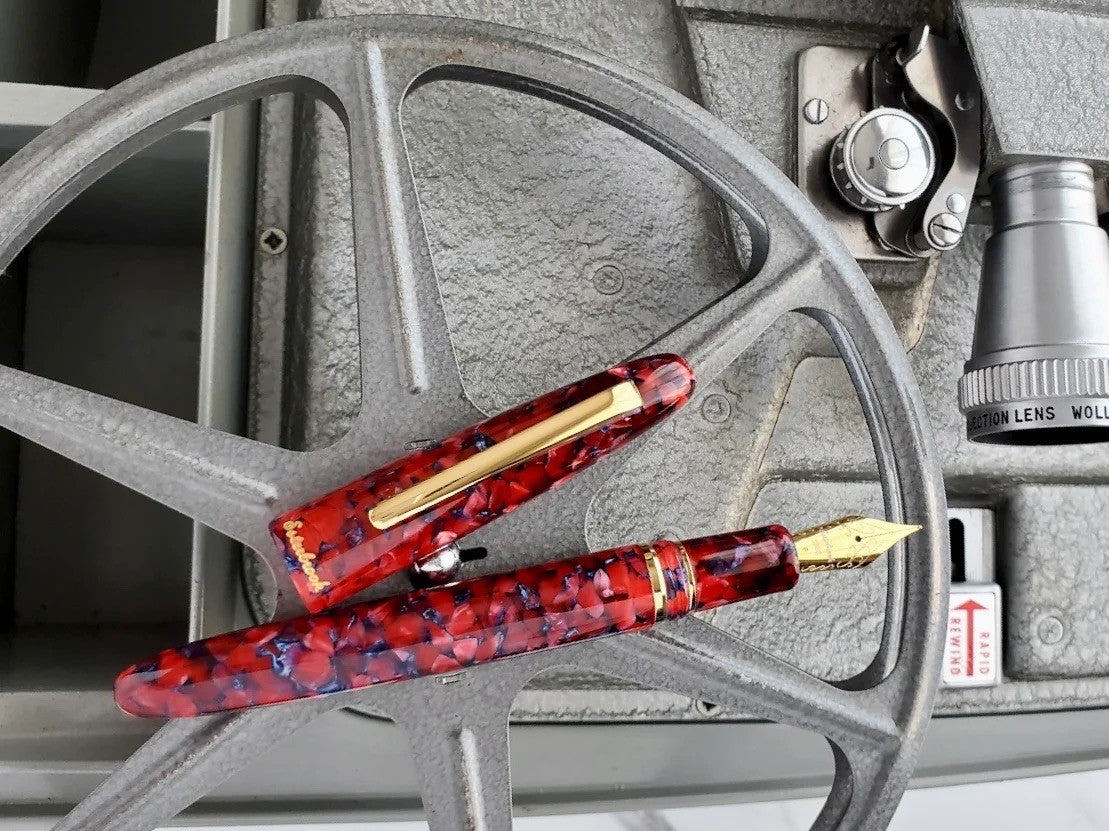 Pióro wieczne Esterbrook Estie | Scarlet Palladium Trim