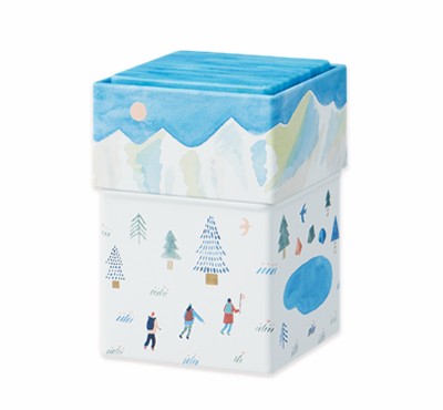 Puszka na naklejki Kitta Hitotoki | Góry