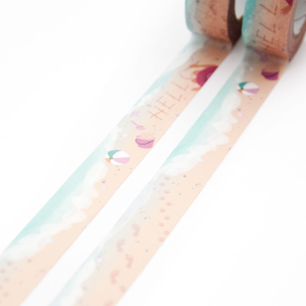 Taśma washi Willwa | Spokojne fale