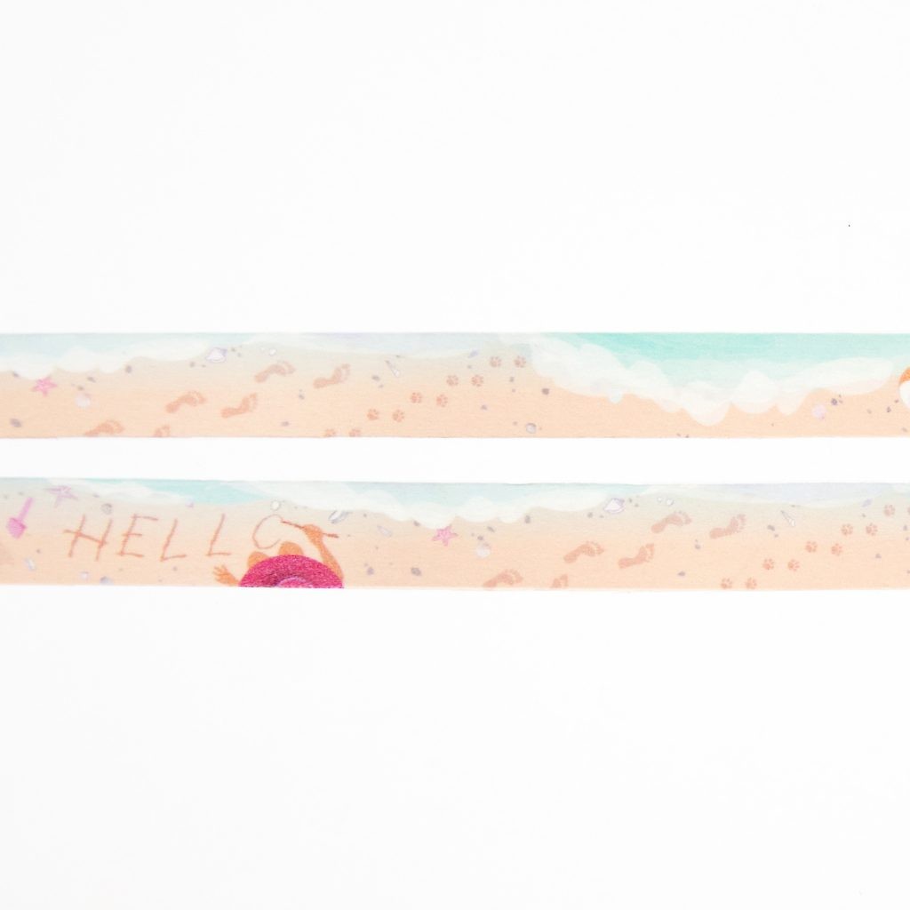 Taśma washi Willwa | Spokojne fale