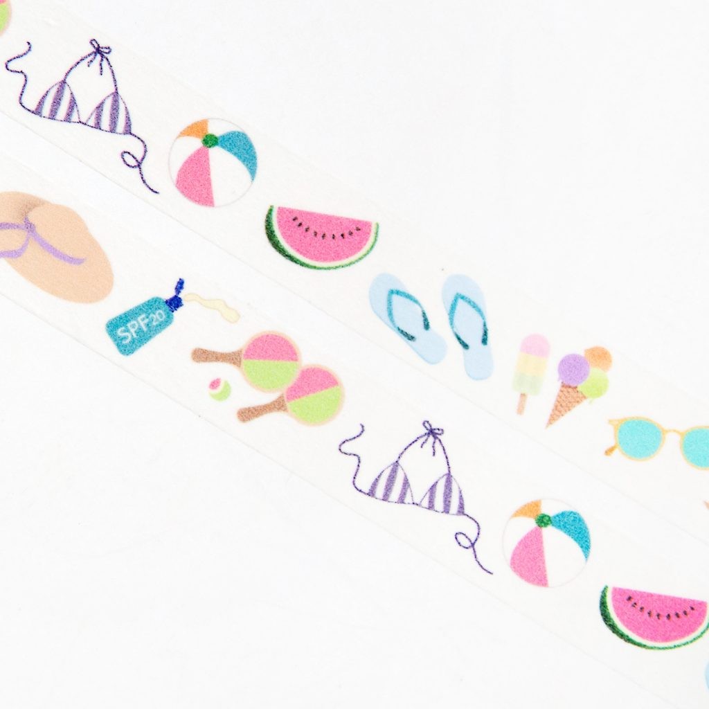 Taśma washi Willwa | Plaża