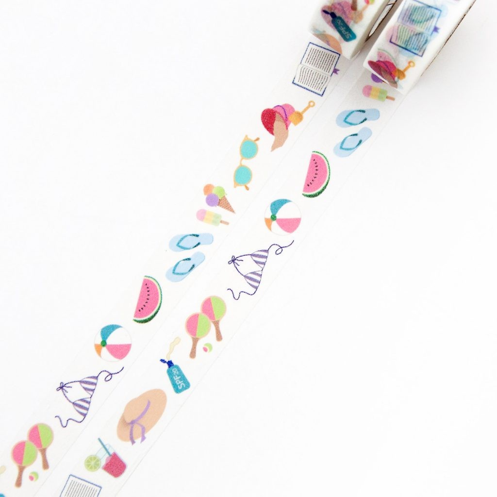 Taśma washi Willwa | Plaża