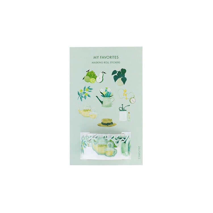 Naklejki Washi w Taśmie Delfonics