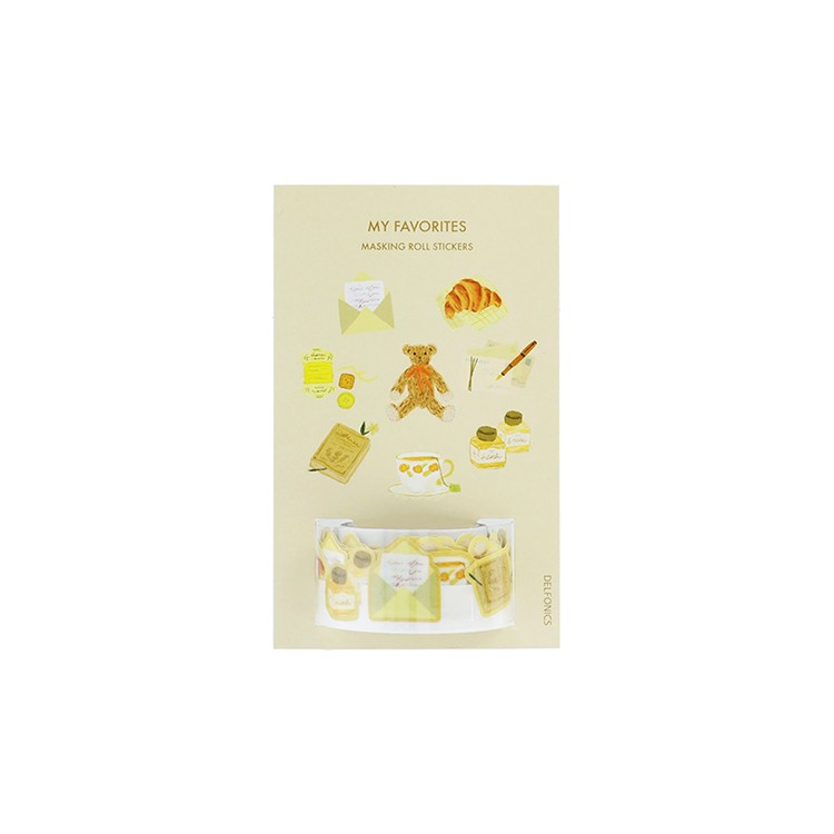 Naklejki Washi w Taśmie Delfonics