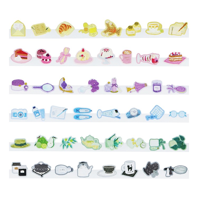 Naklejki Washi w Taśmie Delfonics