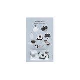 Naklejki Washi w Taśmie Delfonics