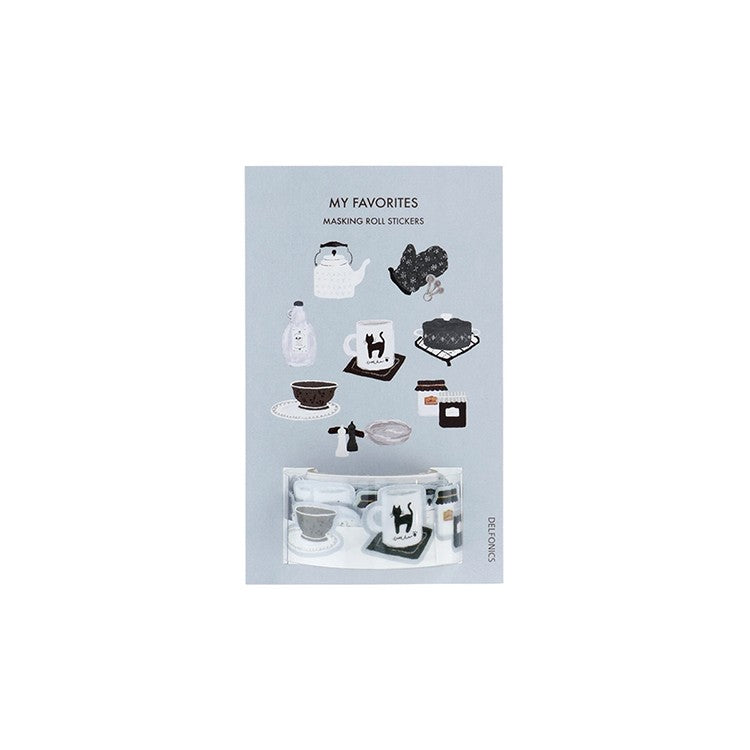 Naklejki Washi w Taśmie Delfonics