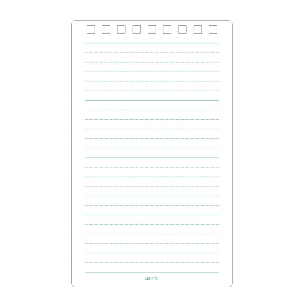 Midori Diamond Memo Czerwony L