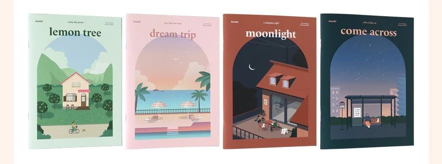 Zeszyt ICONIC | Linie