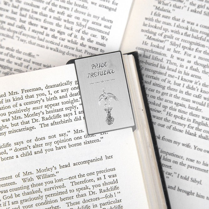 Metalowa zakładka Wearingeul Edge World Classic Series | Duma i Uprzedzenie