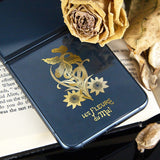 Metalowa naklejka na okładkę Wearingeul| Kwiaty zła