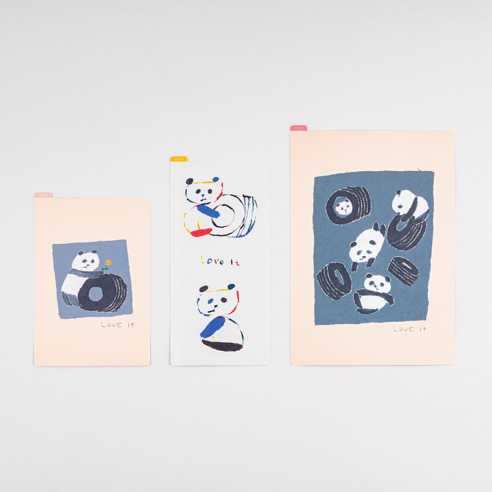 Liniuszek Hobonichi A6 | Jin Kitamura: Love it Panda
