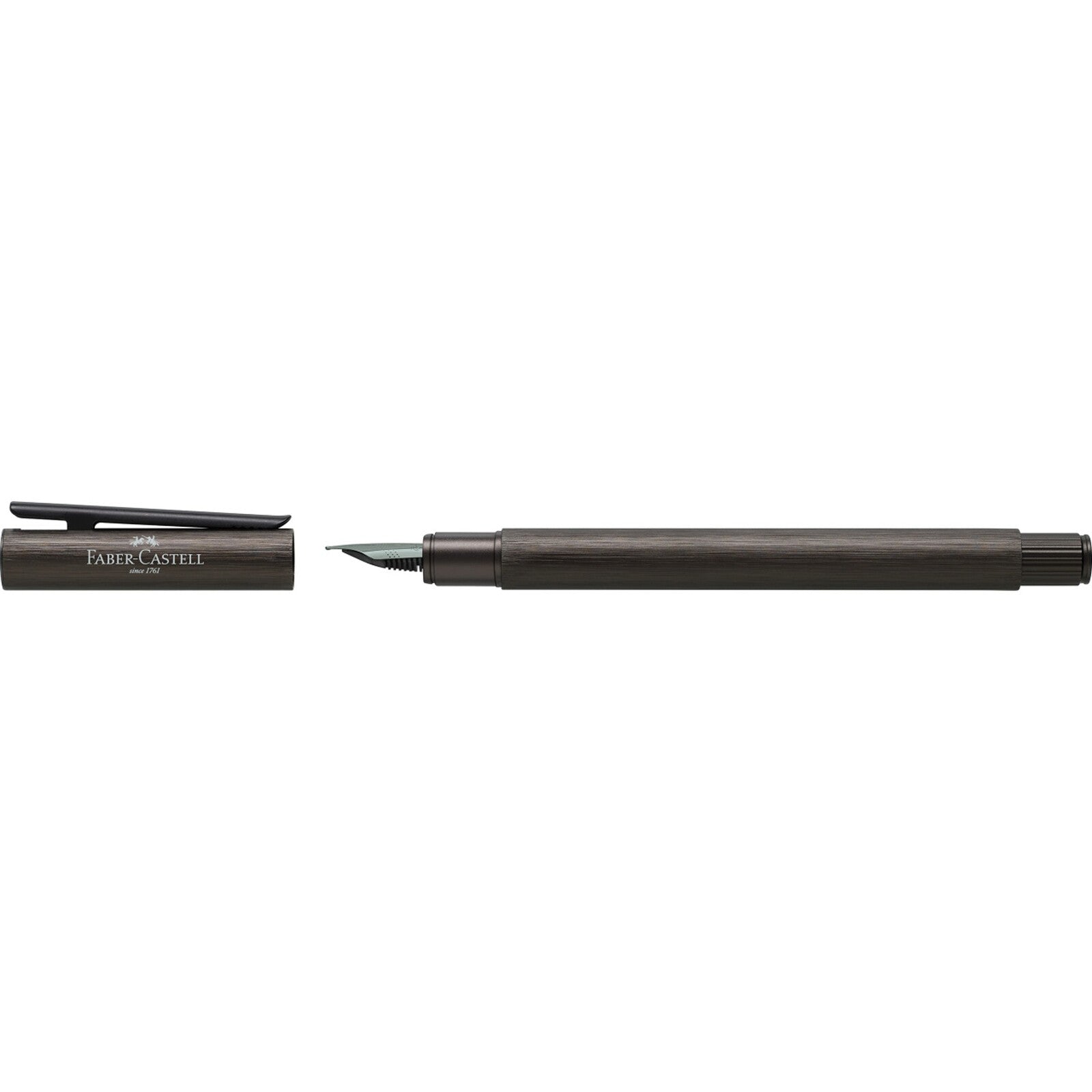 Pióro wieczne Faber-Castell NEO Slim Aluminium | Gun Metal
