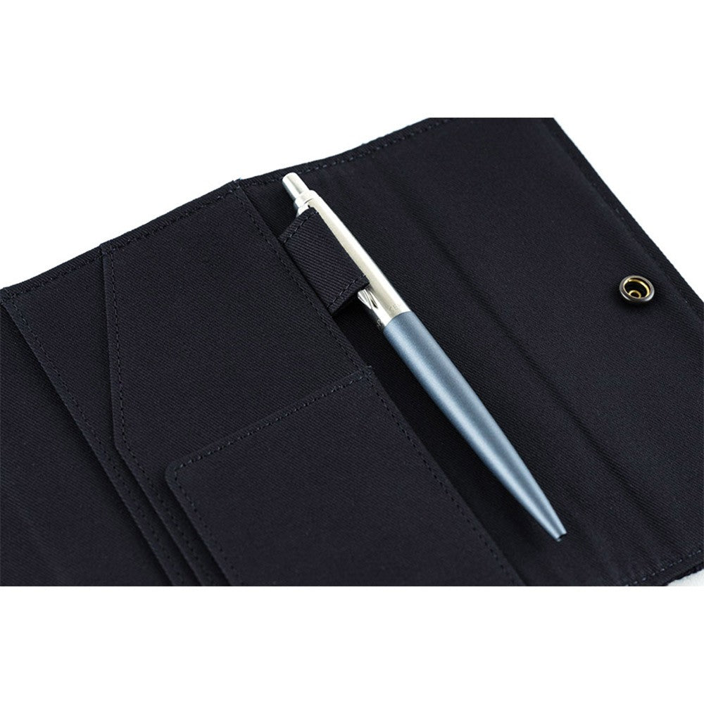 Okładka na kalendarz Hobonichi Techo A6 | Blue Blue: Indigo Book Sashiko