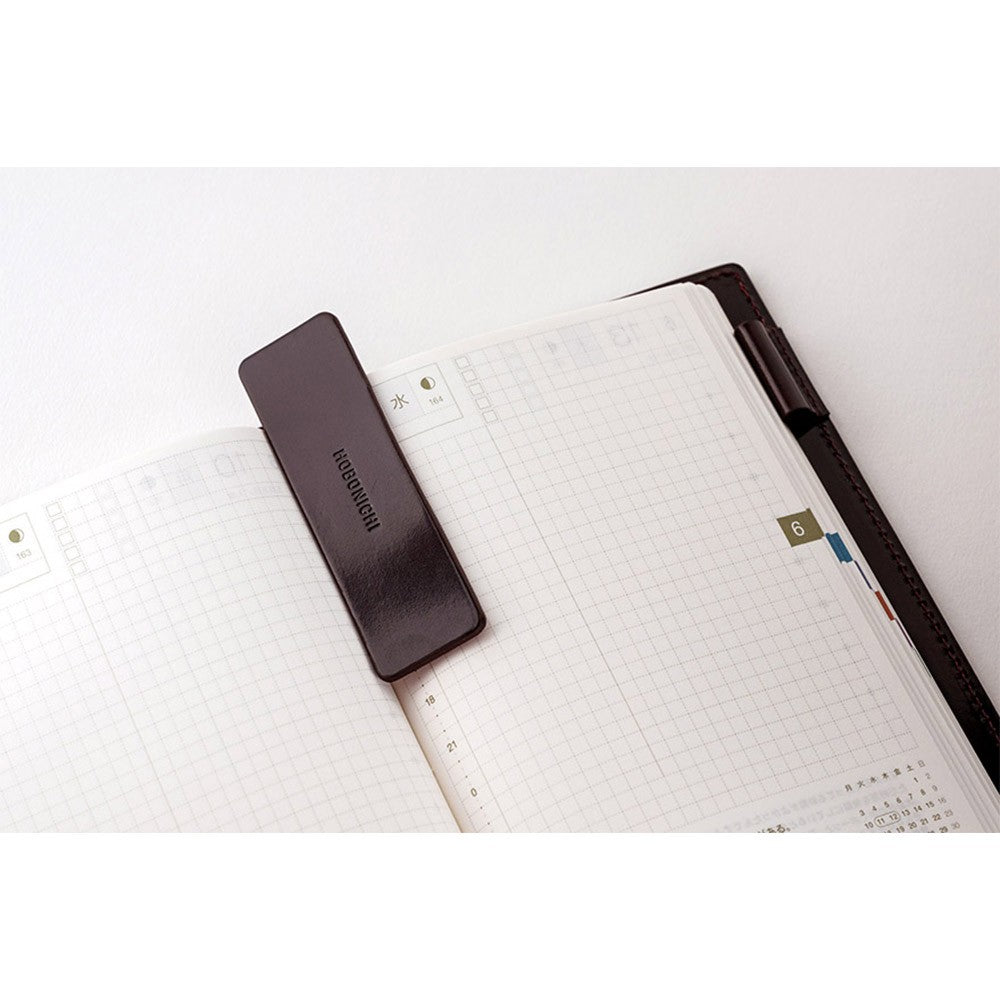 Okładka na kalendarz Hobonichi Techo A6 | Leather: Taut (Bordeaux)