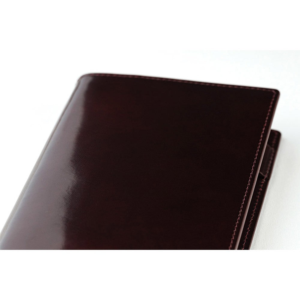 Okładka na kalendarz Hobonichi Techo A6 | Leather: Taut (Bordeaux)