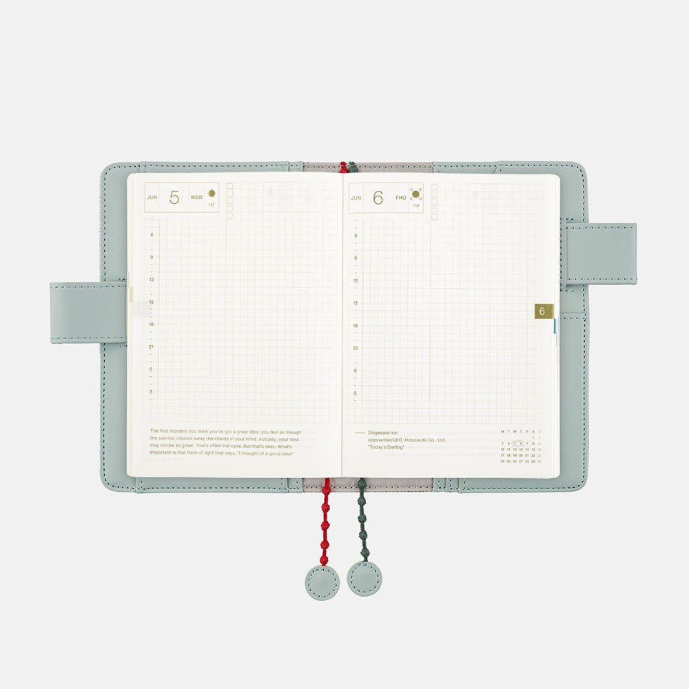 Okładka na kalendarz Hobonichi Techo A6 | mina perhonen: light berry