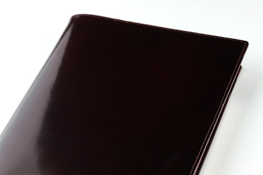 Okładka na kalendarz Hobonichi Techo A5 | Leather: Taut (Bordeaux)