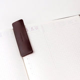 Okładka na kalendarz Hobonichi Techo A5 | Leather: Taut (Bordeaux)