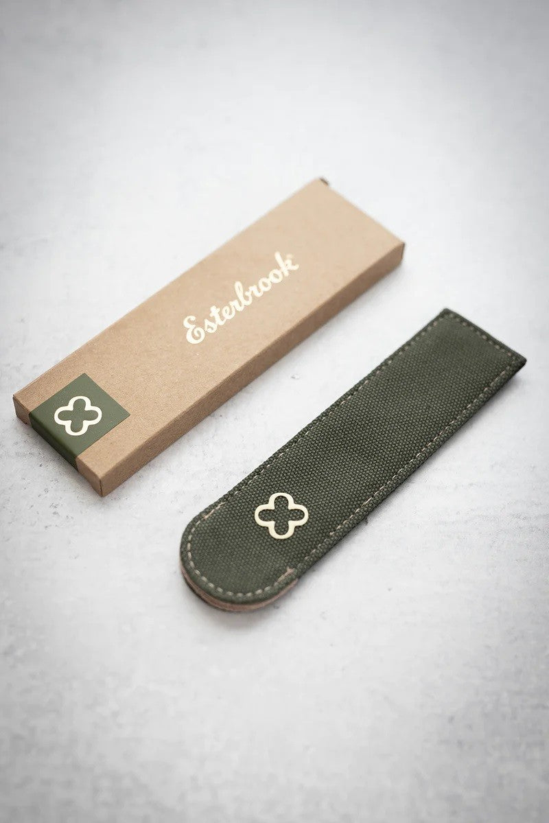 Etui na pióro Esterbrook Canvas | Zielone