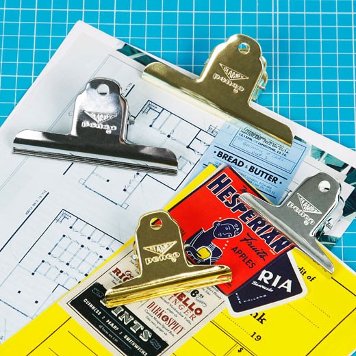 Klips zaciskowy penco M | Srebrny