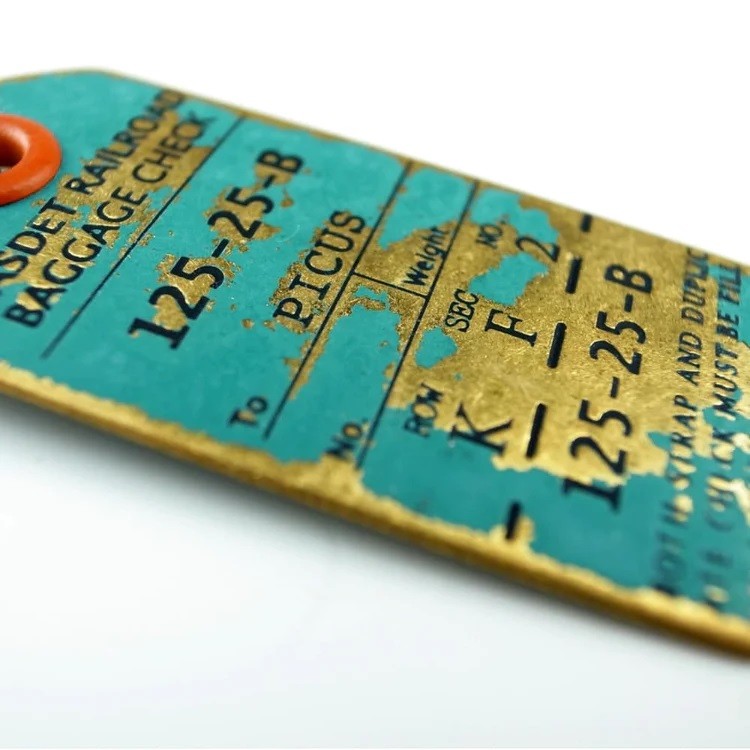 Mosiężna zawieszka Picus | Ash Green