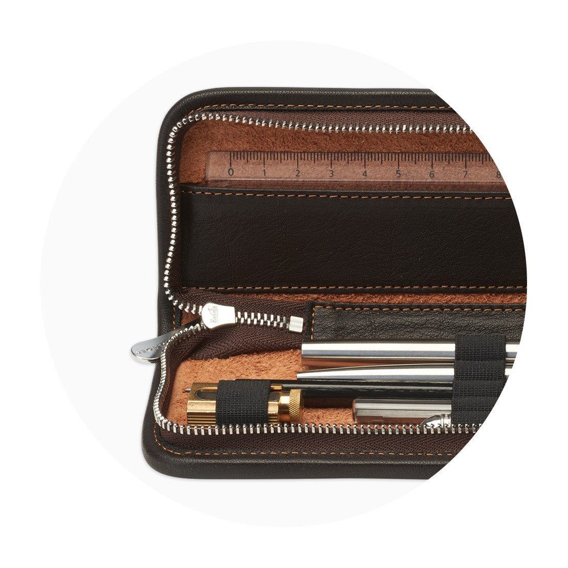 Skórzany piórnik Sonnenleder | Kluge