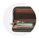 Skórzany piórnik Sonnenleder | Grass