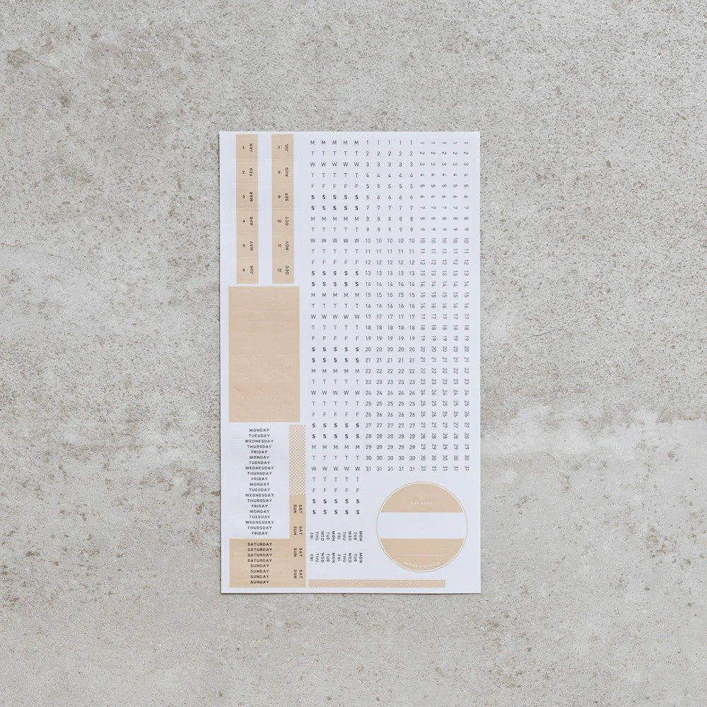 Naklejki Bullet Journal Take a Note Record