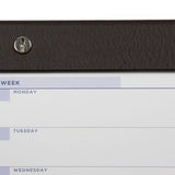 Planer tygodniowy na biurko Gallery Leather