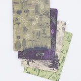 Notesy kieszonkowe Cognitive Surplus 4 szt. | Rośliny i grzyby