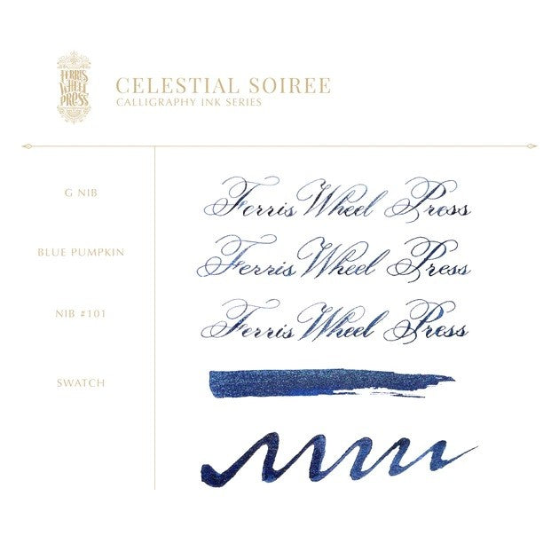 Tusz do kaligrafii Ferris Wheel Press | Fanciful Events: Black Masquerade 28ml