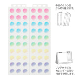 Naklejki Midori Sticker Calendar M | Gradacja