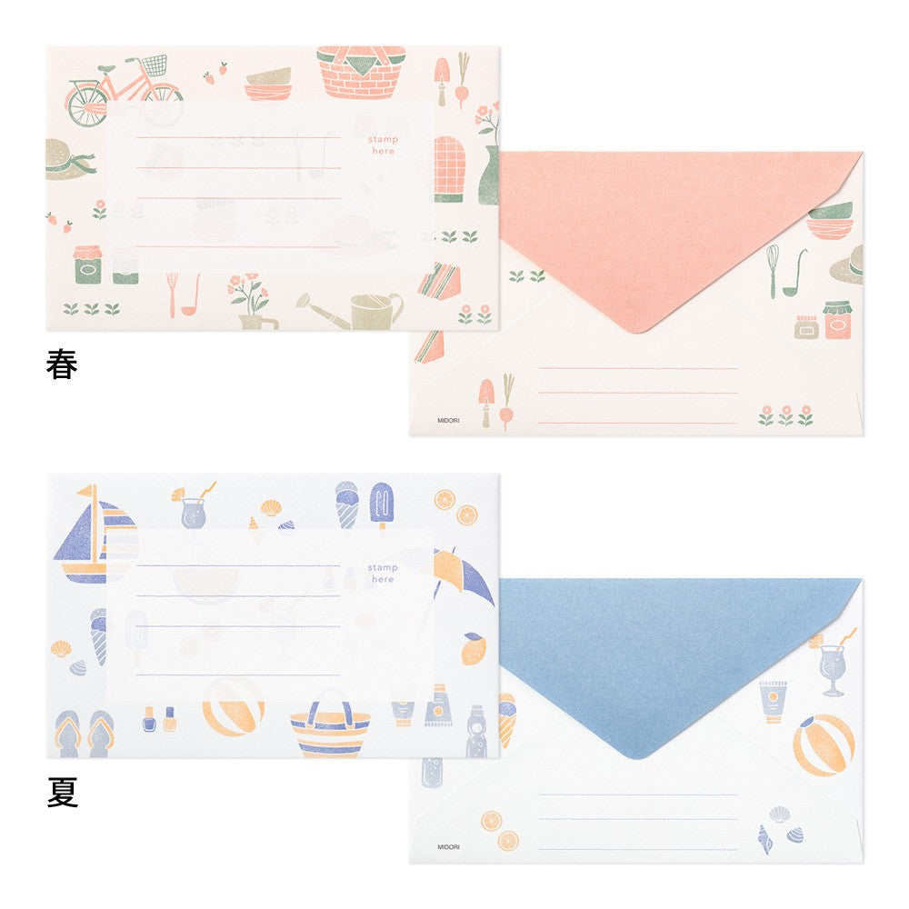 Papeteria Midori Cztery Pory Roku | Motywy sezonowe