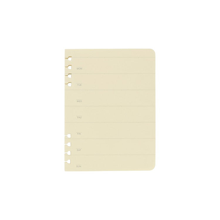 Wkład do kołonotatników Rollbahn | Kalendarz wieczny tygodniowy