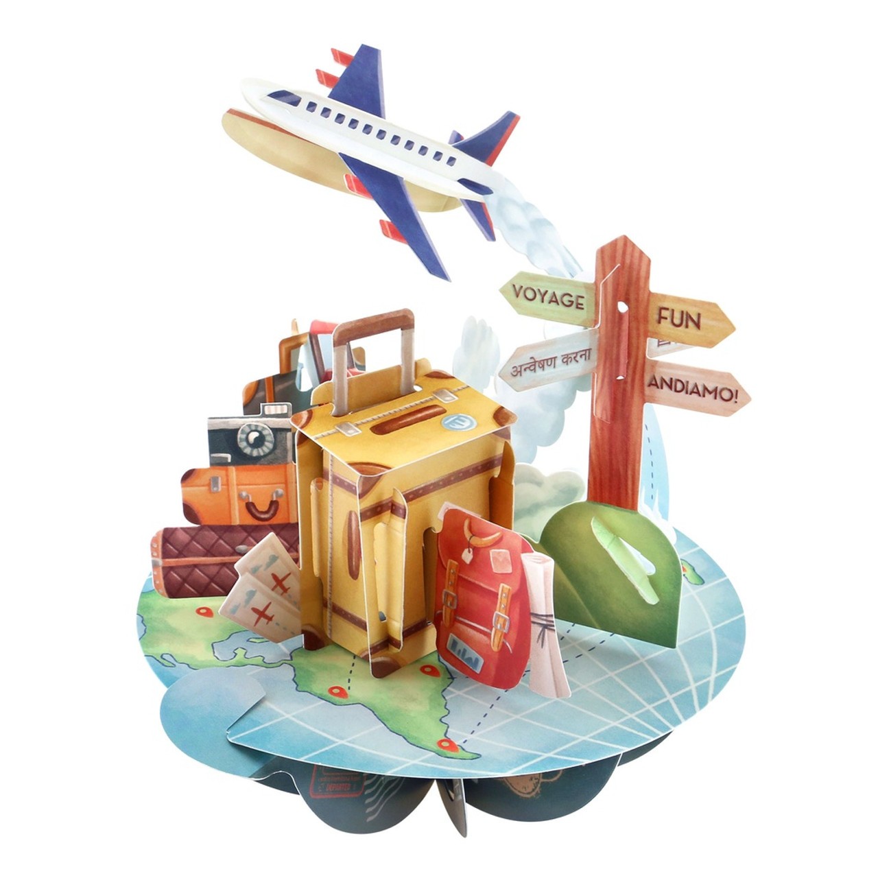 Kartka okolicznościowa Santoro Pirouettes | Podróż