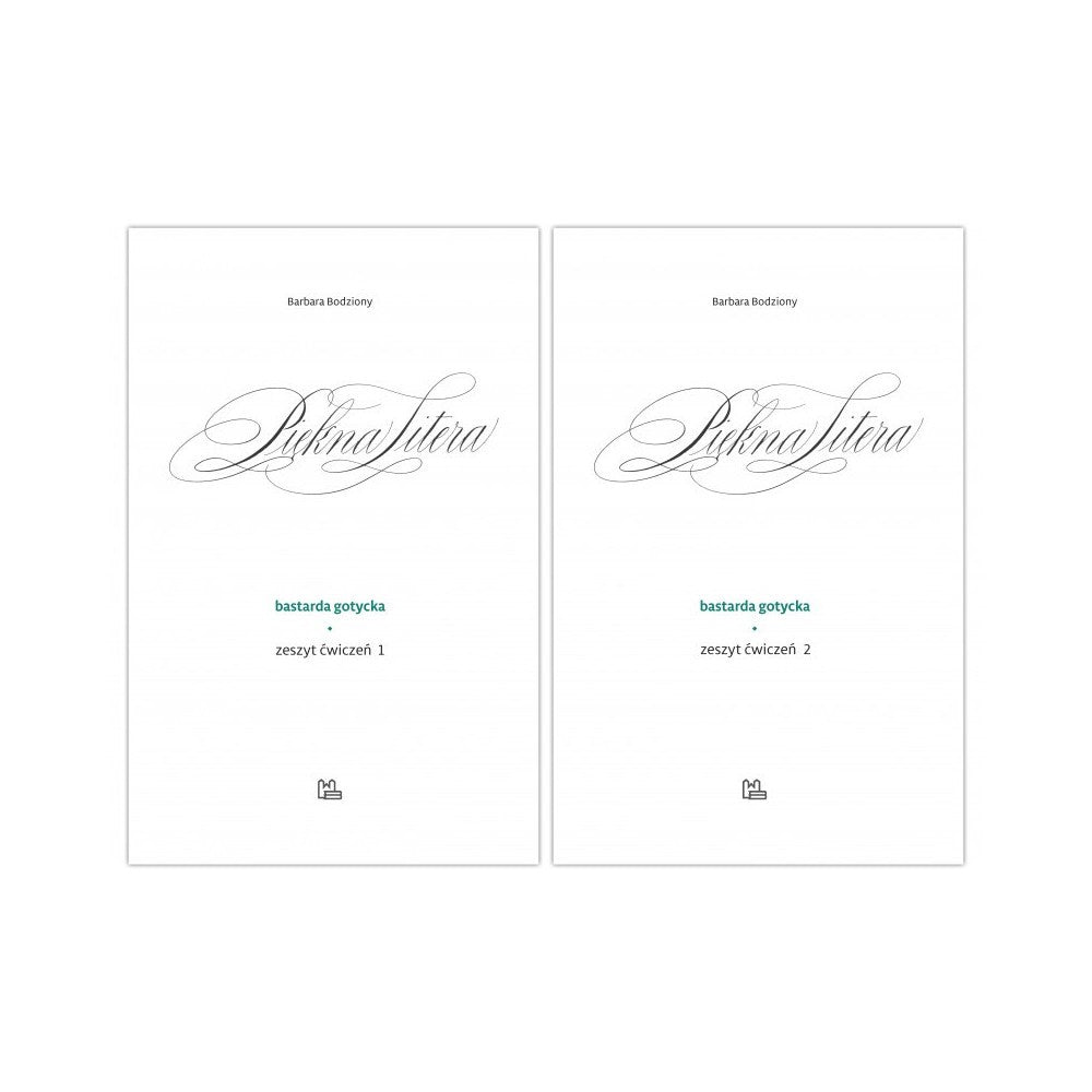 Zestaw zeszytów ćwiczeń Bastarda Gotycka