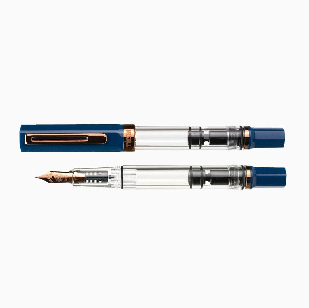 Pióro wieczne TWSBI ECO Bronze | Indygo Blue
