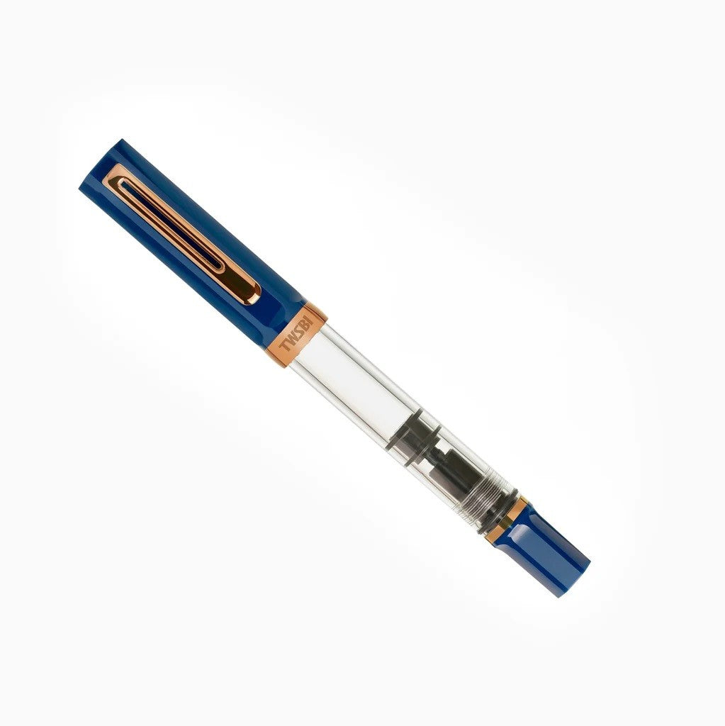 Pióro wieczne TWSBI ECO Bronze | Indygo Blue