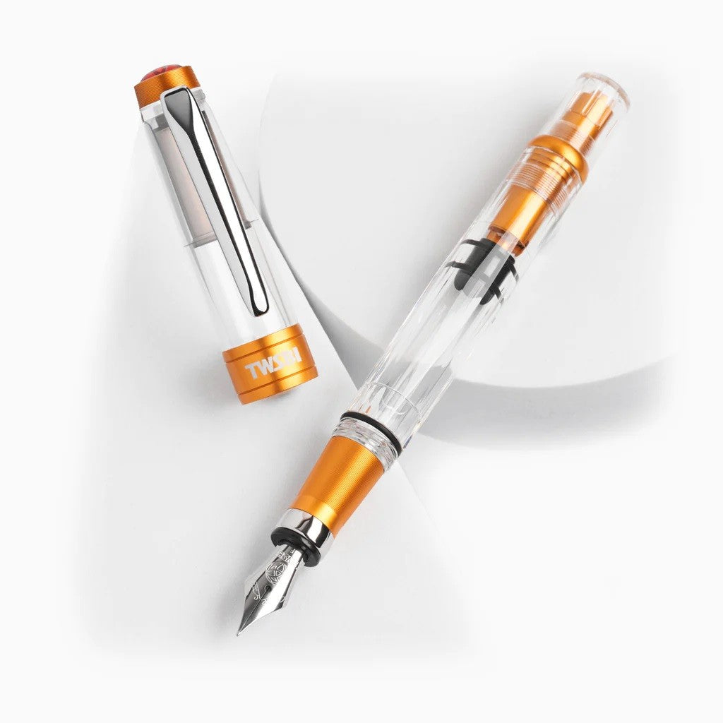 Pióro wieczne TWSBI Diamond 580 AL | Sunset Yellow