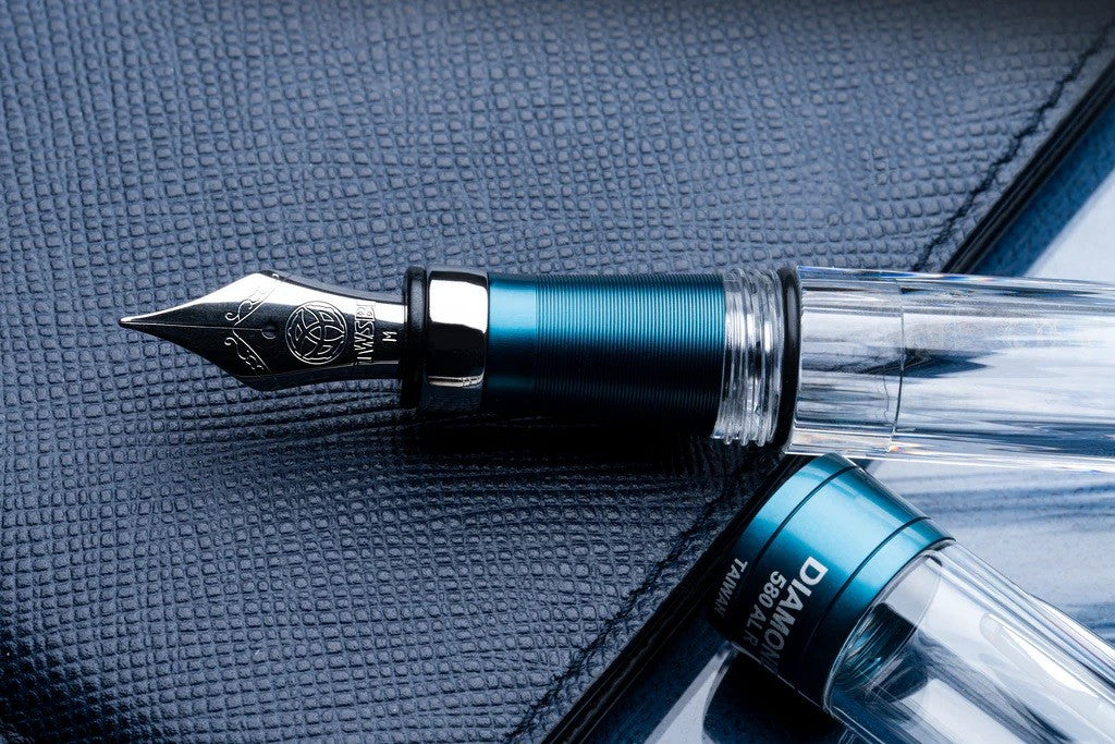 Pióro wieczne TWSBI Diamond 580 AL | Prussian Blue
