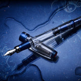 Pióro wieczne TWSBI Diamond 580 AL | Navy Blue