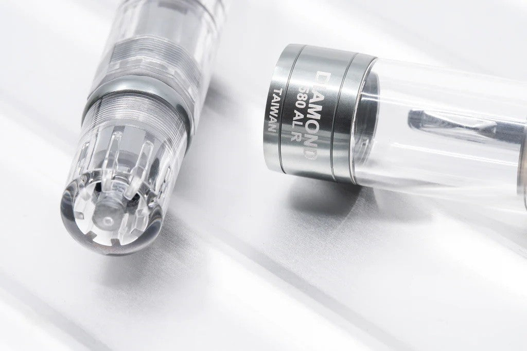 Pióro wieczne TWSBI Diamond 580 AL | Nickel Gray