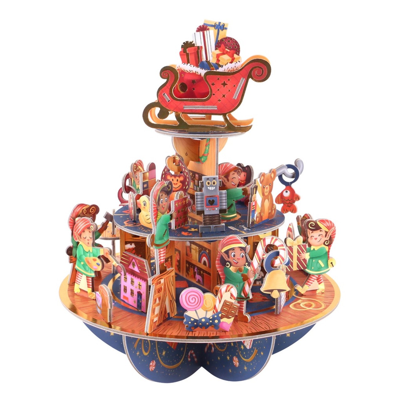 Kalendarz adwentowy Santoro | Warszta Elfów