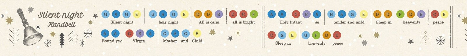 Taśma MT Świąteczna | Hand Bell