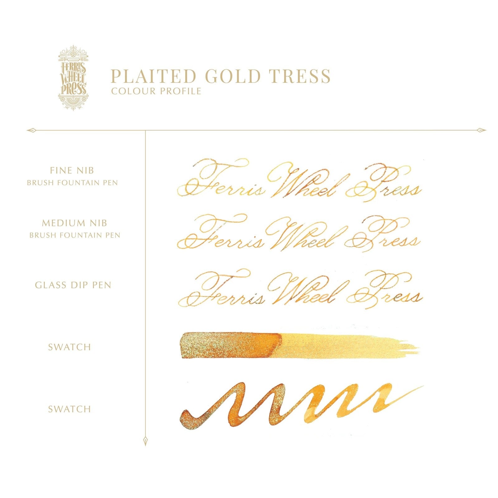 Atrament FerriTales: Roszpunka | Plaited Gold Tress